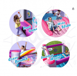 Action20air20bounce20house20Princess20Inflatable20Bounce20 5 Dry Bounce House
