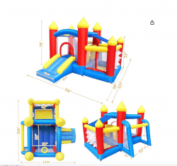 Bouncy Indoor Castle for Kids